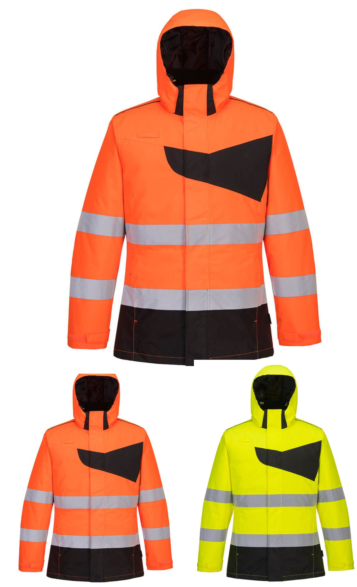 Portwest PW261 - PW2 Hi-Vis Winter Jacket  Portwest PW261 - PW2 Hi-Vis Winter Jacket